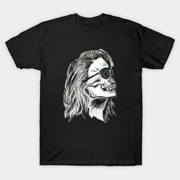 Fun in the Sun Skeleton Lady T-Shirt by KoreDemeter14